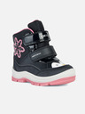 Geox Stivaletti neri da bambina Geox Flanfil ABX