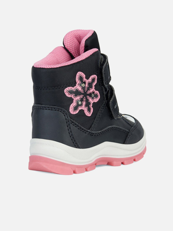 Geox Stivaletti neri da bambina Geox Flanfil ABX