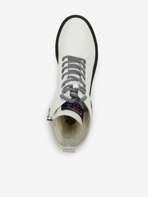 Lee Cooper Stivaletti Lee Cooper bianchi da donna con plateau