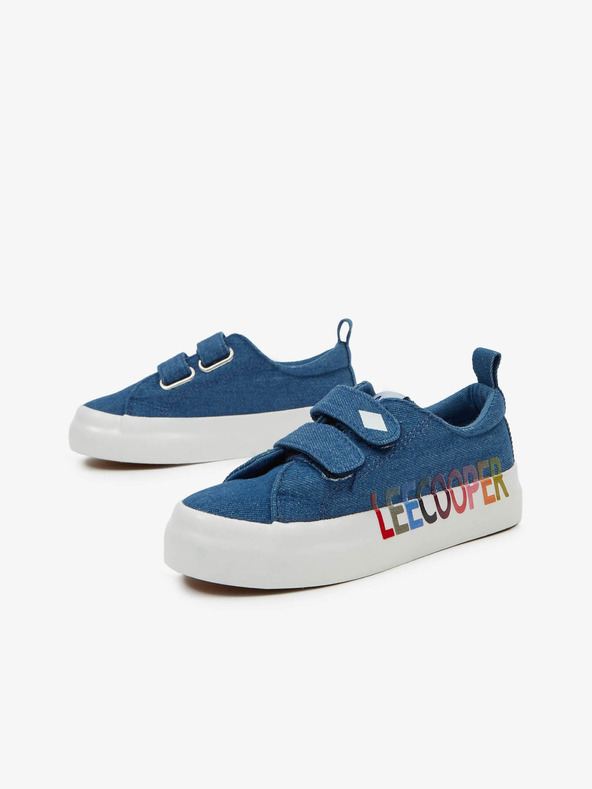 Lee Cooper Sneakers Lee Cooper da bambino blu a fantasia
