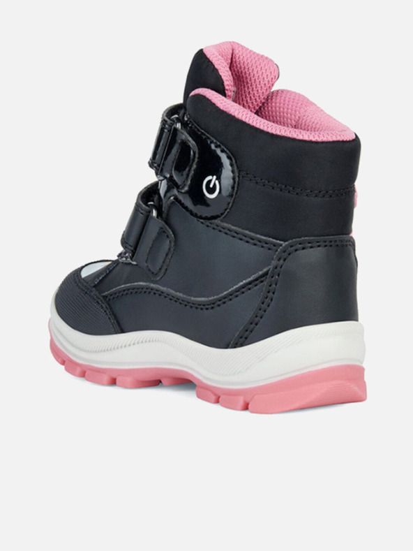 Geox Stivaletti neri da bambina Geox Flanfil ABX