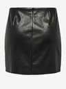 ONLY Minigonna in similpelle nera da donna ONLY Leni