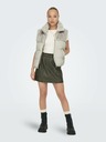 ONLY Gilet trapuntato beige da donna ONLY Wanja