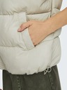 ONLY Gilet trapuntato beige da donna ONLY Wanja
