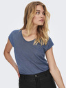 ONLY Maglietta ONLY Silvery blu da donna