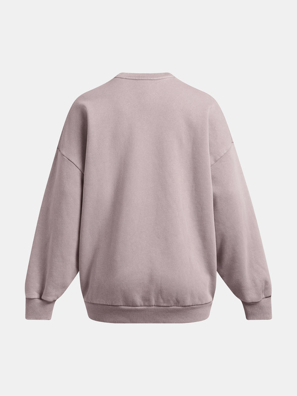 Under Armour Felpa Under Armour UA Icon HWT Flc OS Crew-GRY da donna