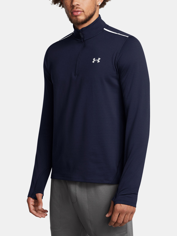 Under Armour Maglietta Under Armour UA Vanish CW 1/4 Zip-BLU Uomo