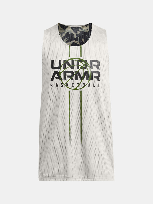 Under Armour Under Armour UA Zone Canotta reversibile Jsy-GRN Uomo