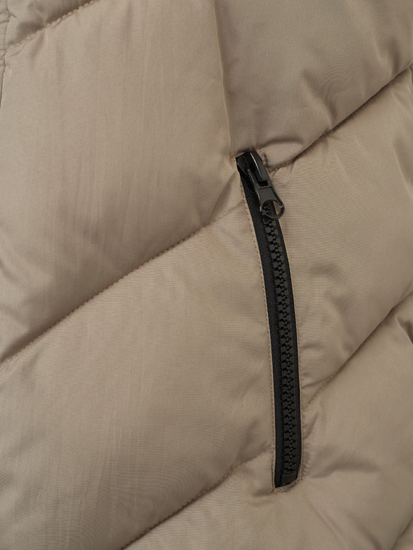 Jacqueline de Yong Gilet trapuntato beige da donna JDY Skylar