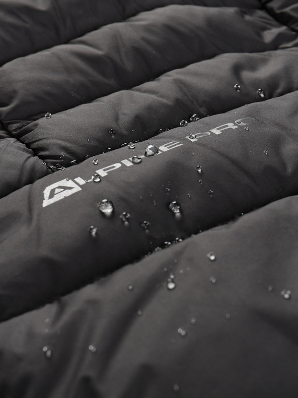 ALPINE PRO Piumino invernale da uomo con dwr ALPINE PRO ROGIT nero