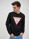 Guess Felpa Guess Audley nera da uomo