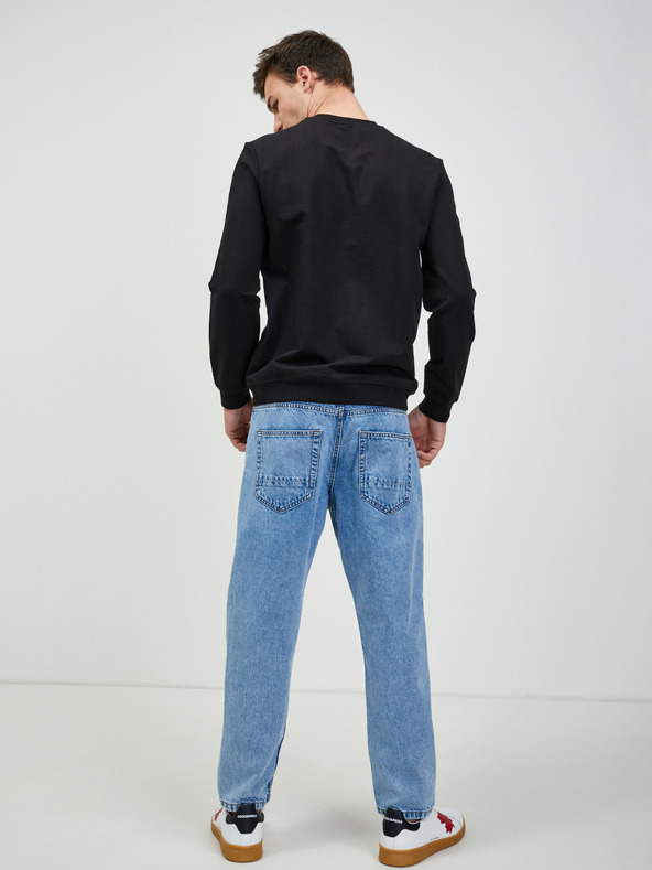 Guess Felpa Guess Audley nera da uomo