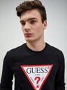 Guess Felpa Guess Audley nera da uomo