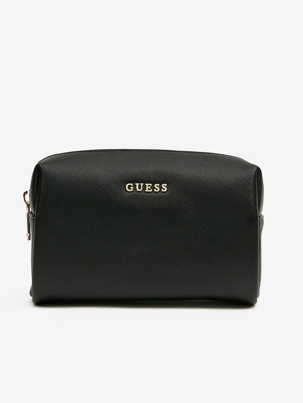 Guess Borsa cosmetica Guess nera da donna