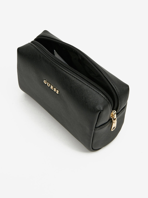 Guess Borsa cosmetica Guess nera da donna