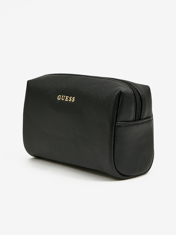 Guess Borsa cosmetica Guess nera da donna