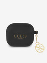 Guess Guess 4G Charm Custodia in silicone per AirPods 3 Nero