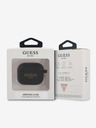 Guess Guess 4G Charm Custodia in silicone per AirPods 3 Nero