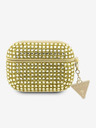 Guess Guess Strass Triangle Metal Logo Custodia per AirPods Pro Oro