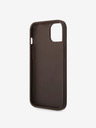 Guess Guess PU 4G Cover posteriore a righe per iPhone 14 Brown
