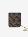 Guess Custodia posteriore con charm 4G di Guess per Samsung Galaxy Z Flip 5 marrone