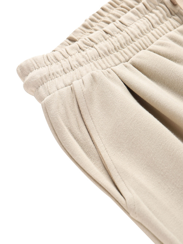 NAX Pantaloni da donna marrone chiaro NAX Lacera