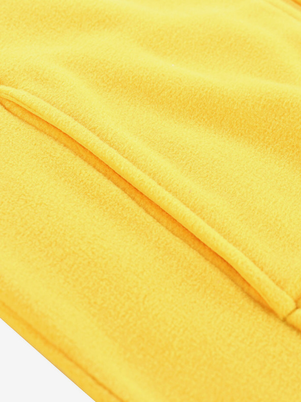 ALPINE PRO Felpa con cappuccio da uomo ALPINE PRO SIUS giallo