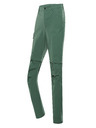 ALPINE PRO Pantaloni da uomo con impermeabilizzazione e gambe staccabili. ALPINE PRO NESC verde