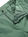 ALPINE PRO Pantaloni da uomo con impermeabilizzazione e gambe staccabili. ALPINE PRO NESC verde