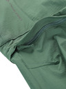 ALPINE PRO Pantaloni da uomo con impermeabilizzazione e gambe staccabili. ALPINE PRO NESC verde