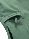 ALPINE PRO Pantaloni da uomo con impermeabilizzazione e gambe staccabili. ALPINE PRO NESC verde
