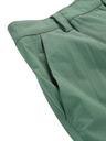 ALPINE PRO Pantaloni da uomo con impermeabilizzazione e gambe staccabili. ALPINE PRO NESC verde