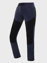 ALPINE PRO Pantaloni Softshell Alpine Pro Akana Blue da donna con trattamento DWR