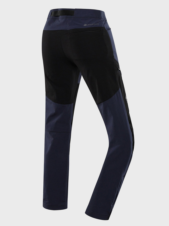 ALPINE PRO Pantaloni Softshell Alpine Pro Akana Blue da donna con trattamento DWR