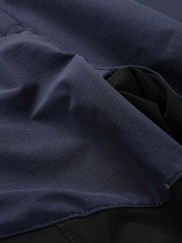 ALPINE PRO Pantaloni Softshell Alpine Pro Akana Blue da donna con trattamento DWR