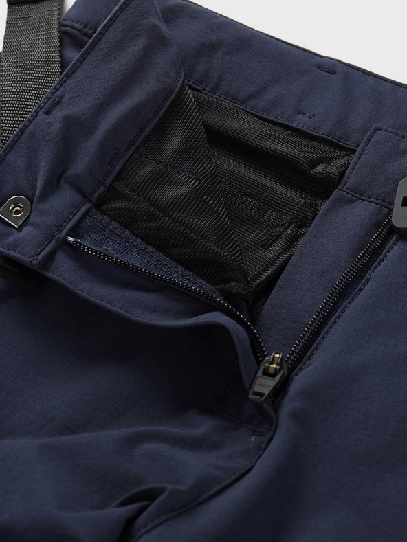 ALPINE PRO Pantaloni Softshell Alpine Pro Akana Blue da donna con trattamento DWR