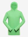 ALPINE PRO Felpa ad asciugatura rapida Alpine Pro Izar verde da uomo