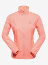 ALPINE PRO Giacca ultraleggera da donna con membrana ALPINE PRO SPINA neon salmone