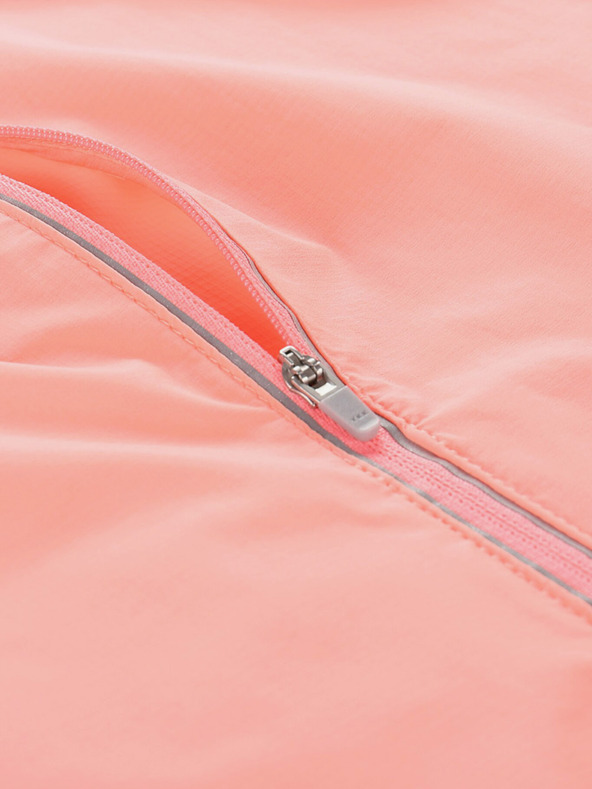 ALPINE PRO Giacca ultraleggera da donna con membrana ALPINE PRO SPINA neon salmone