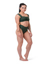 Nebbia Top bikini Miami retro 553 S, verde scuro