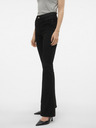 Vero Moda Jeans neri da donna dal taglio svasato Vero Moda Flash