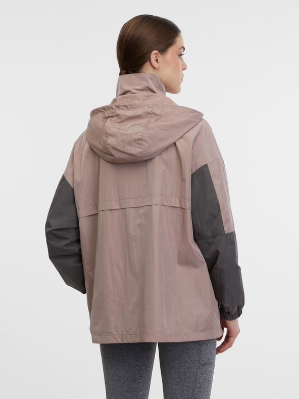 Orsay Giacca sportiva leggera rosa chiaro con cappuccio da donna ORSAY