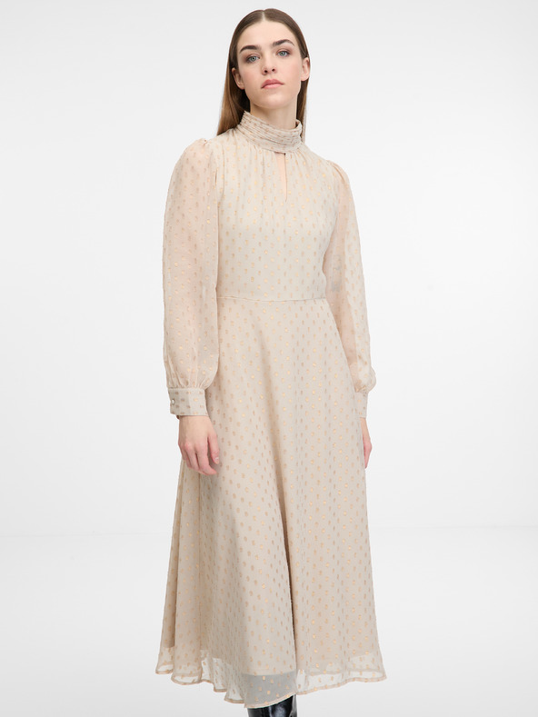 Orsay Abito midi donna beige ORSAY