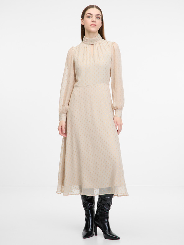 Orsay Abito midi donna beige ORSAY