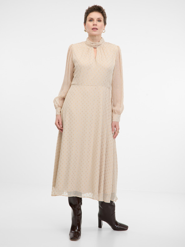 Orsay Abito midi donna beige ORSAY