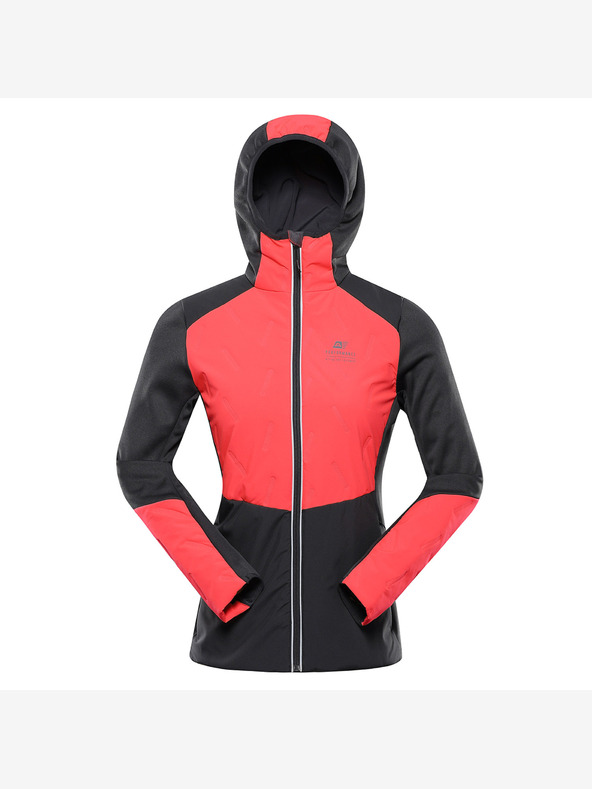 ALPINE PRO Felpa con cappuccio da donna ad asciugatura rapida con cool-dry ALPINE PRO GOMARA rosa diva