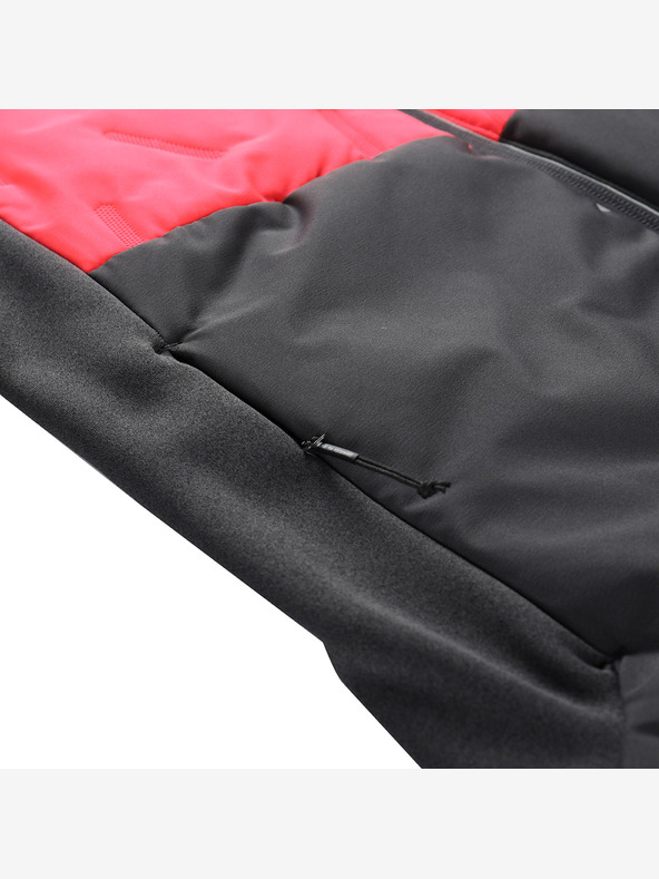 ALPINE PRO Felpa con cappuccio da donna ad asciugatura rapida con cool-dry ALPINE PRO GOMARA rosa diva