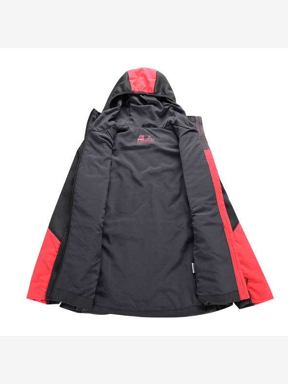 ALPINE PRO Felpa con cappuccio da donna ad asciugatura rapida con cool-dry ALPINE PRO GOMARA rosa diva