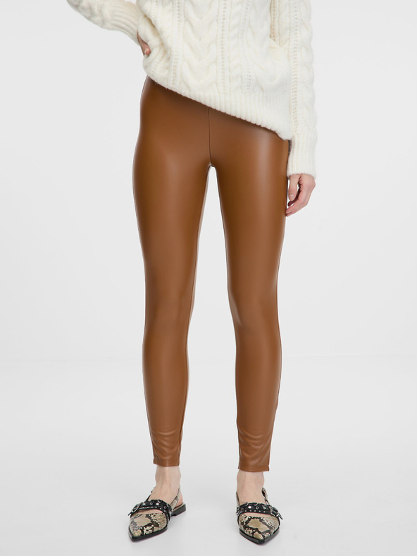 Orsay Leggings da donna marrone ORSAY