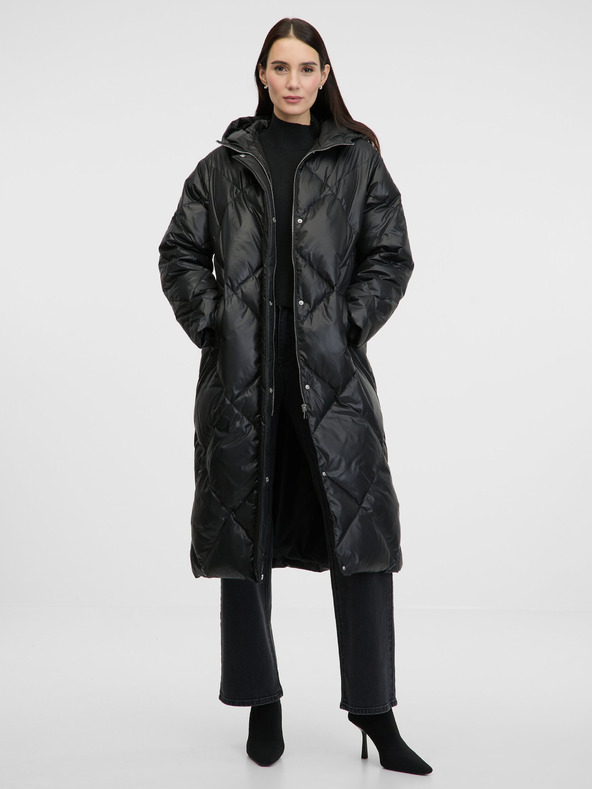 Orsay Piumino trapuntato nero da donna ORSAY